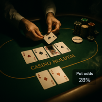 WaddiBet - Live Poker - Evolution Gaming