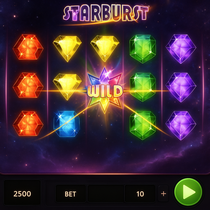 WaddiBet - Starburst Slot - NetEnt